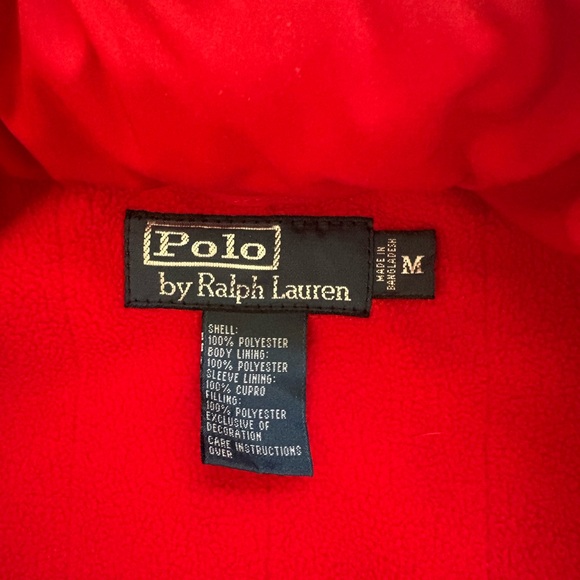 Ralph Lauren Men's Vibrant Red Windbreaker - Picture 4 of 9